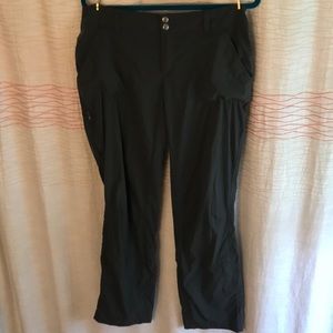 Olive green Columbia junking pants